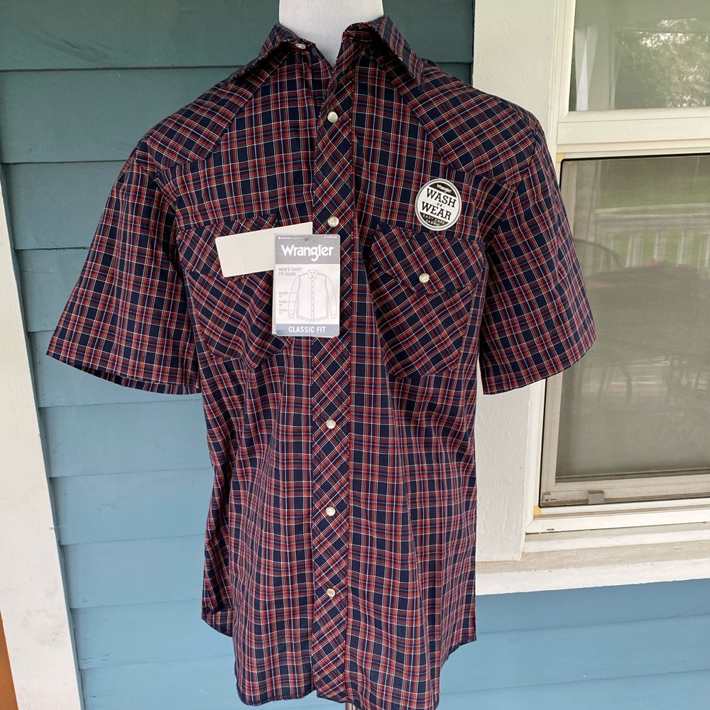 NWT🚨MENS WRANGLER Western Wear Shirt